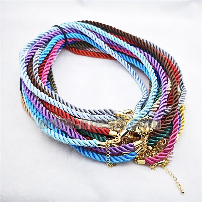 Nylon Wire Necklace Chain Mixed