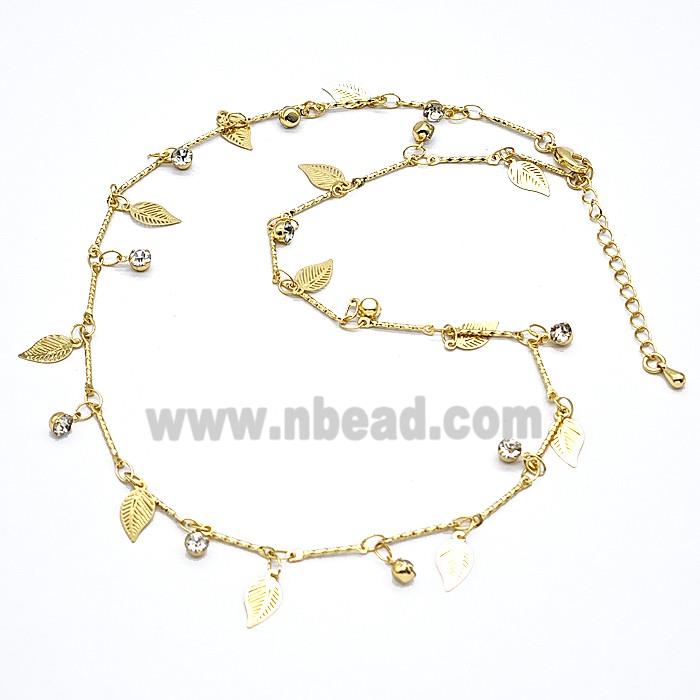 Copper Necklace Chain Gold Plated