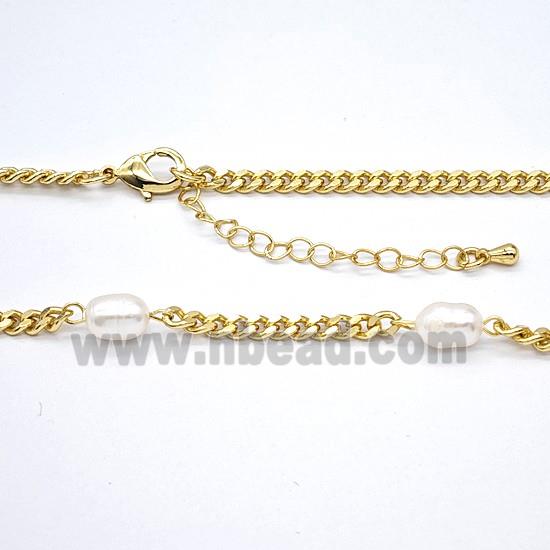 Copper Necklace Chain Gold Plated