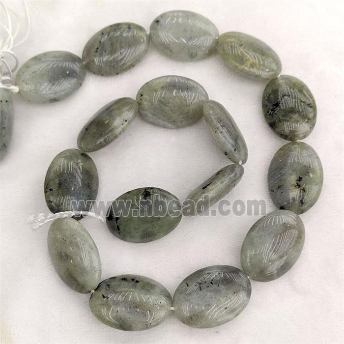 Labradorite Oval Beads