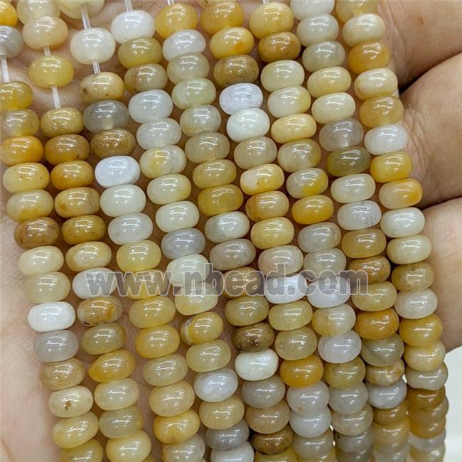 Natural Yellow Aventurine Beads Smooth Rondelle