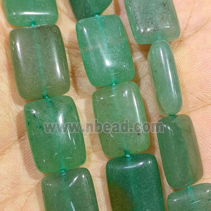 Green Aventurine Rectangle Beads