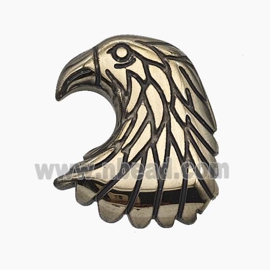 Hematite Hawk Birds Decoration No-Hole