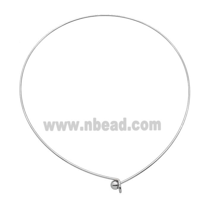 Raw Stainless Steel Nacklace Wire