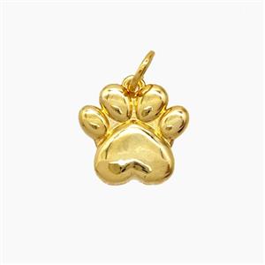 Copper Pendant, Gold Plated, approx 12mm