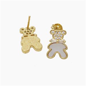 Copper Pendant, Gold Plated, approx 9-12mm