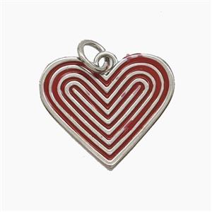 Enamel Copper Pendant, Gold Plated, approx 17.5mm