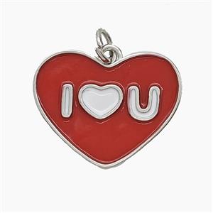 Enamel Copper Pendant, Gold Plated, approx 16-20mm