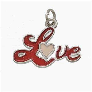 Enamel Copper Pendant, Gold Plated, approx 12-20mm