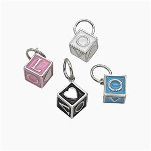 Enamel Copper Pendant, Gold Plated, approx 10mm