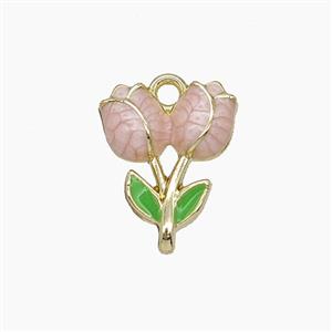 Copper Pendant, Gold Plated, approx 12-15mm