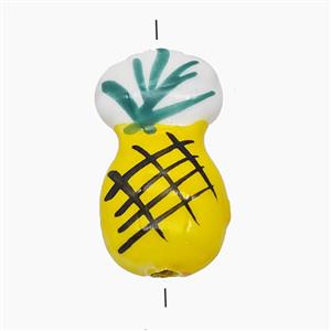 Resin Bead, Gold Plated, approx 11-20mm