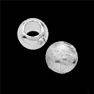 Copper Bead Pave Zircon, Gold Plated, approx 10mm, 5mm hole