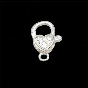 Copper Pendant Pave Zircon, Gold Plated, approx 8-10mm