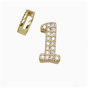 Copper Bead Pave Zircon, Platinum Plated, approx 7-14mm, 1.6-10mm hole