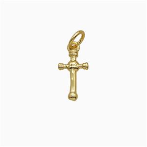 Copper Pendant, Platinum Plated, approx 7-12mm