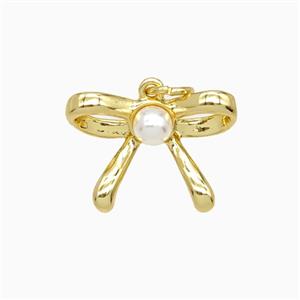 Copper Pendant, Platinum Plated, approx 12-17mm