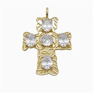 Copper Pendant, Platinum Plated, approx 30-40mm