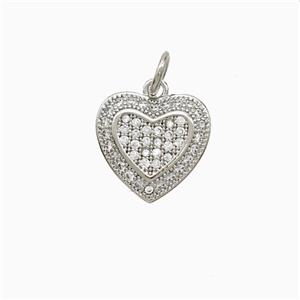 Copper Pendant Pave Zircon, Gold Plated, approx 12mm