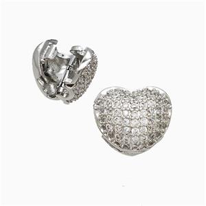 Copper Bead Pave Zircon, Gold Plated, approx 12mm