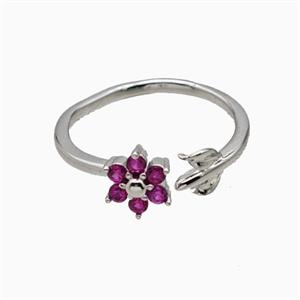 Copper Earring Studs Pave Zircon, Gold Plated, approx 7.5mm, 18mm dia