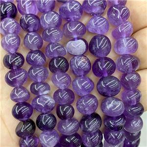 Natural Purple Amethyst Chips Beads Freeform, approx 9-12mm