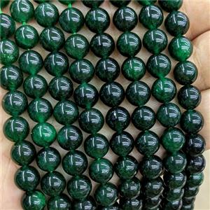 Natural Green Afghanistan Euchlorite Beads Smooth Round, approx 8mm