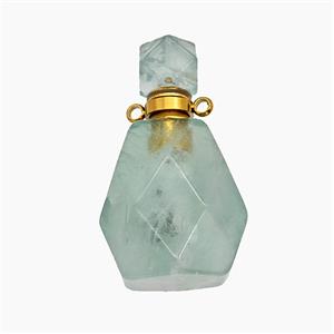 Gemstone Pendant, Platinum Plated, approx 20-35mm