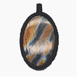 Gemstone Pendant, Pltinum Plated, approx 30-45mm