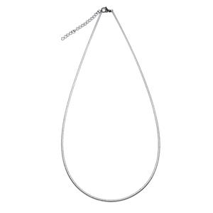 Raw Stainless Steel Nacklace Chain, approx 1.5mm, 14cm dia