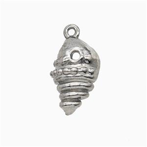Stainless Steel Pendant, approx 10-15mm