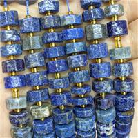Natural Blue Lapis Lazuli Heishi Spacer Beads, approx 10mm