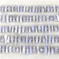 Natural Blue Lace Agate Chips Beads Freeform, approx 7-15mm