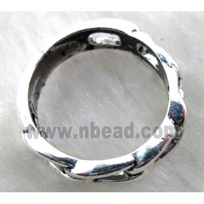 Tibetan Silver  non-nickel, finger ring