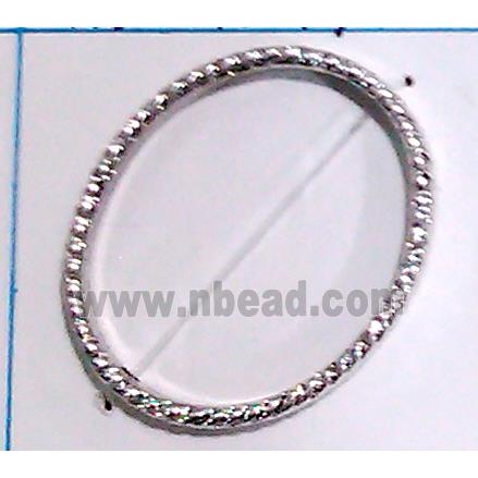 Tibetan Silver ring beads, Lead free and nickel Free