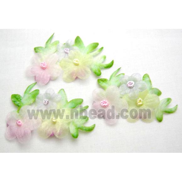 Colorful Handcraft Clothing Flower