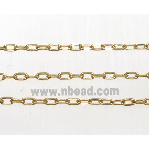 Raw Brass Chain