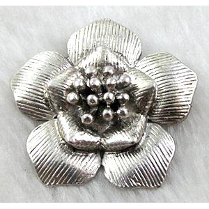 Tibetan Silver Charms flower