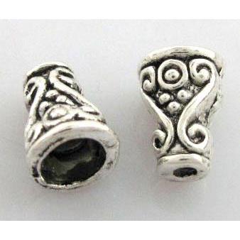 tibetan silver beadcap non-nickel