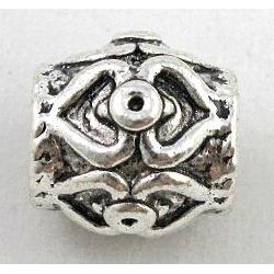bead, tibetan silver spacer, Non-Nickel