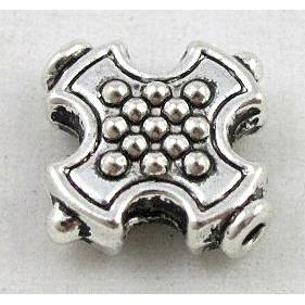tibetan silver cross beads, Non-Nickel