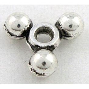 tibetan silver triangle beads, Non-Nickel