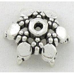 tibetan silver beadcaps, Non-Nickel