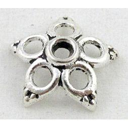 tibetan silver beadcaps, Non-Nickel