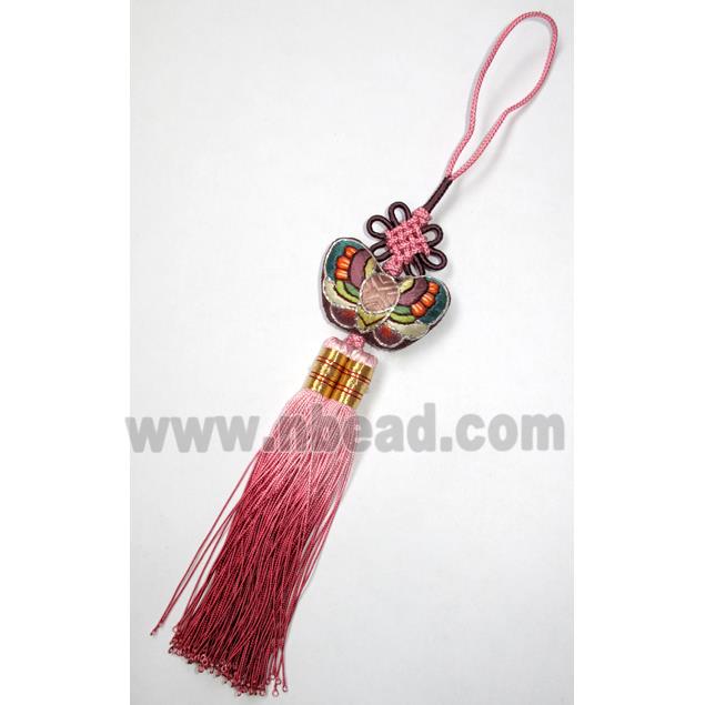 handmade Embroidery silk jewelry