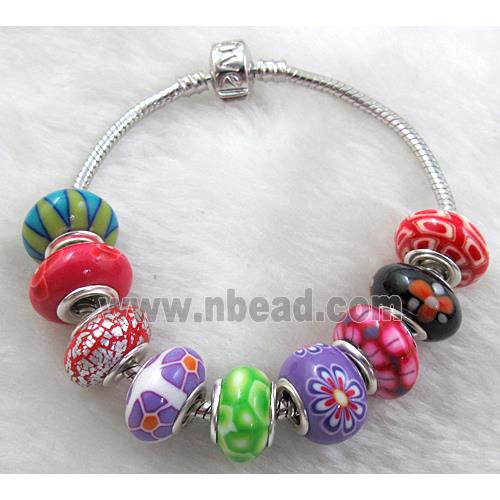 Fimo Polymer Clay Beads, mix color