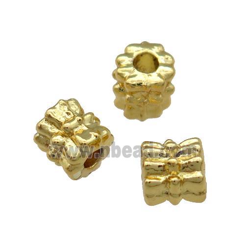 Alloy Beads Unfade 18K Gold Plated