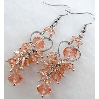 Fashion jewelry Earrings,Chinese Glass Crystal Beads