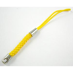 Mobile phone cord, String hanger with ends Clasp
