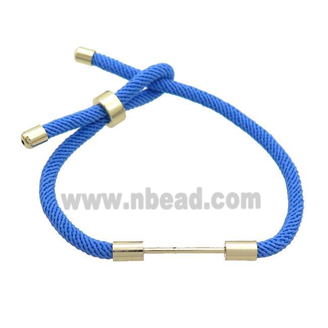 Skyblue Nylon Bracelet Chain